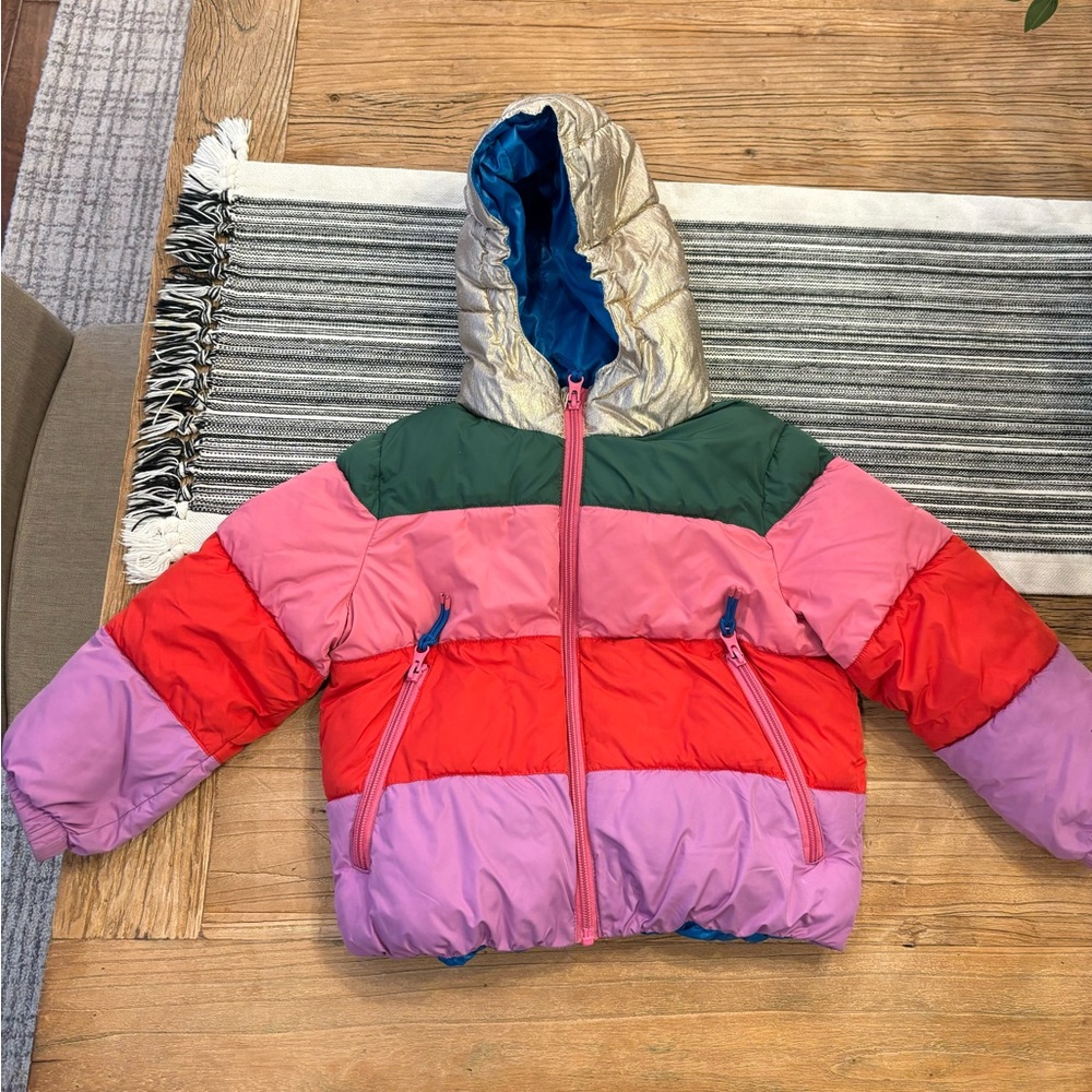Mini Boden Puffer Coat
